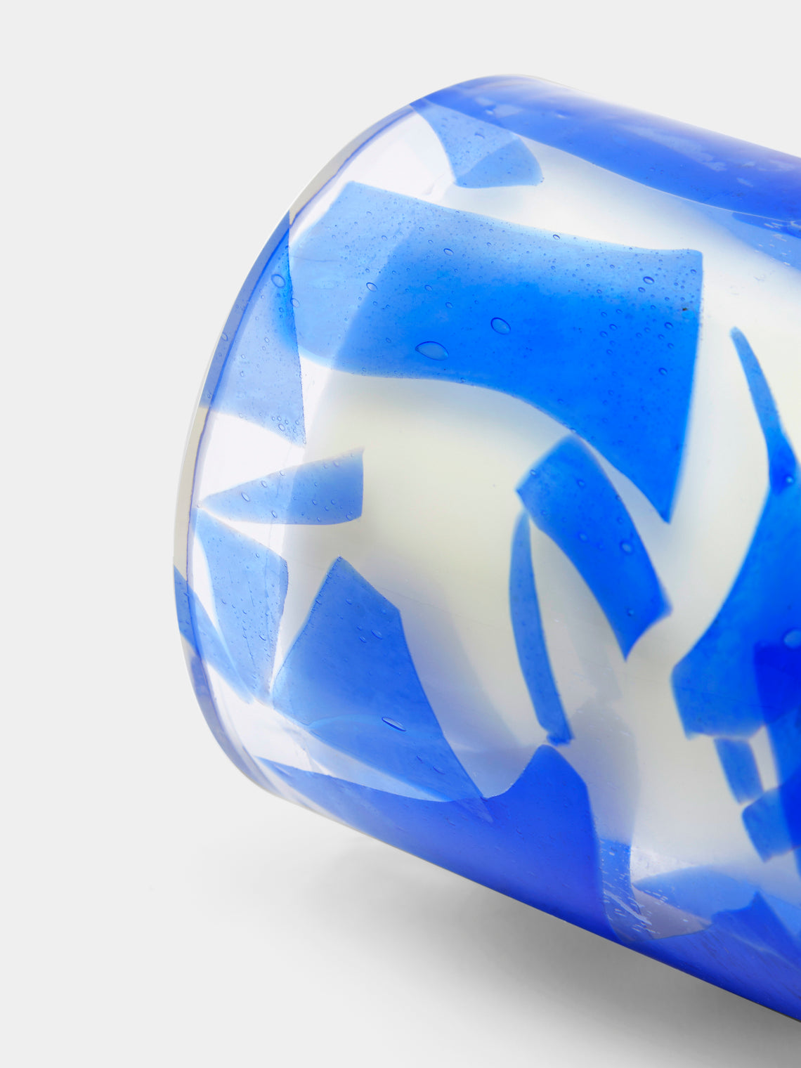 Stories of Italy - Lapis Hand-Blown Murano Glass Scented Candle -  - ABASK