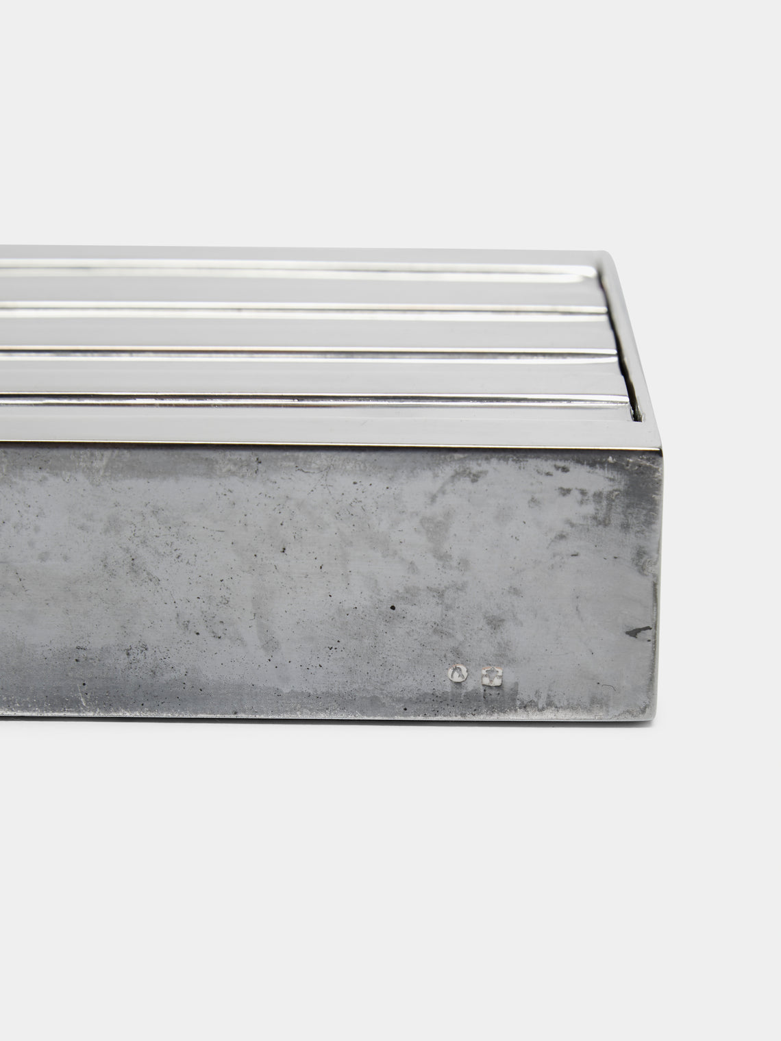 Antique and Vintage - Mid-Century Silver-Plated Cigar Box -  - ABASK