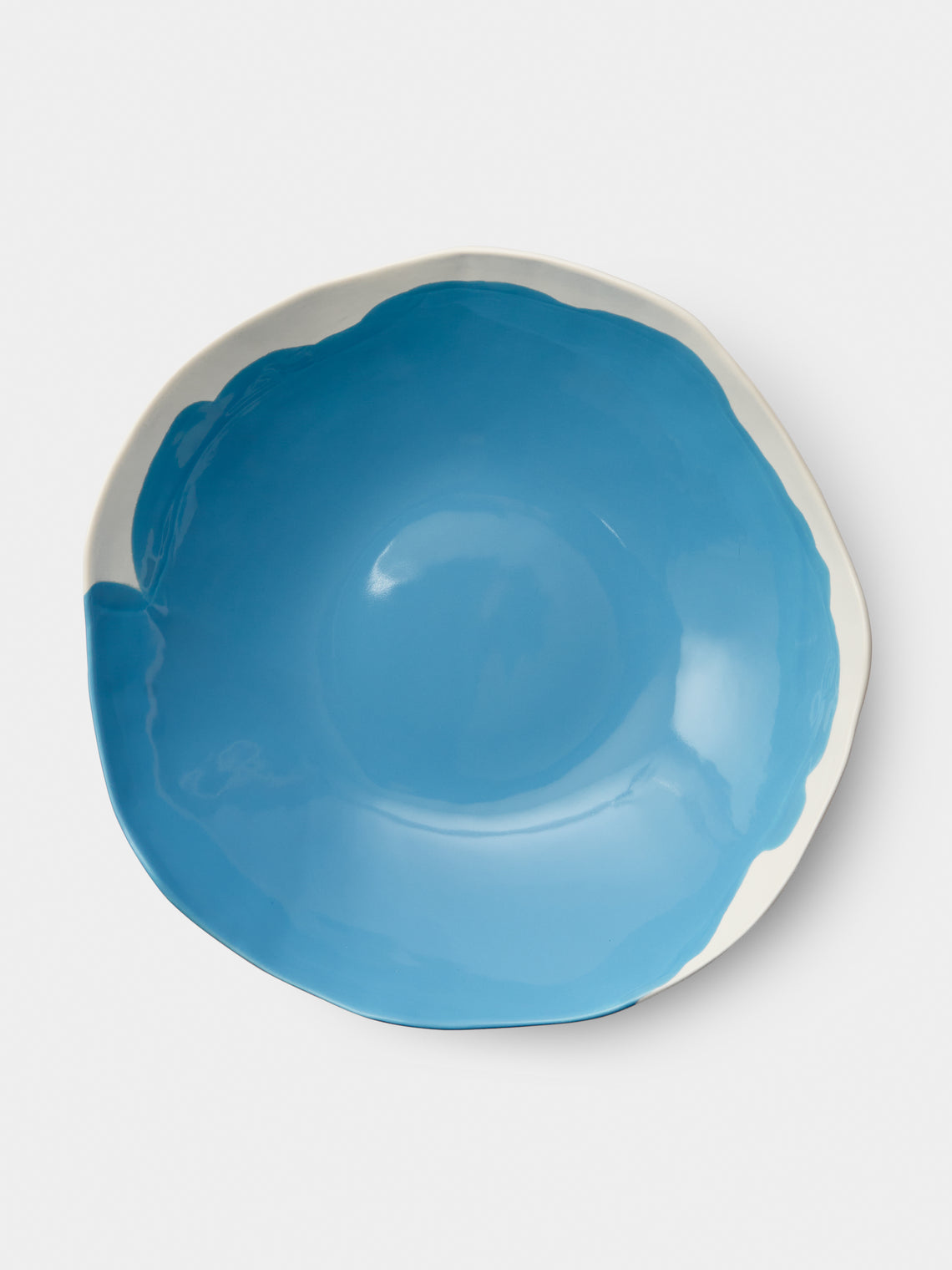 Pottery & Poetry - Hand-Glazed Porcelain Salad Bowl -  - ABASK