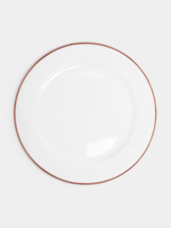 Z.d.G - L'Horizon Hand-Painted Ceramic Charger Plates (Set of 2) -  - ABASK - 