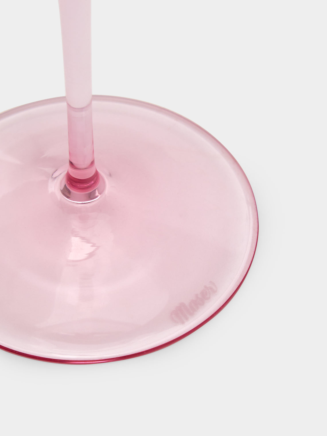 Moser - Optic Hand-Blown Crystal White Wine Glasses (Set of 2) -  - ABASK