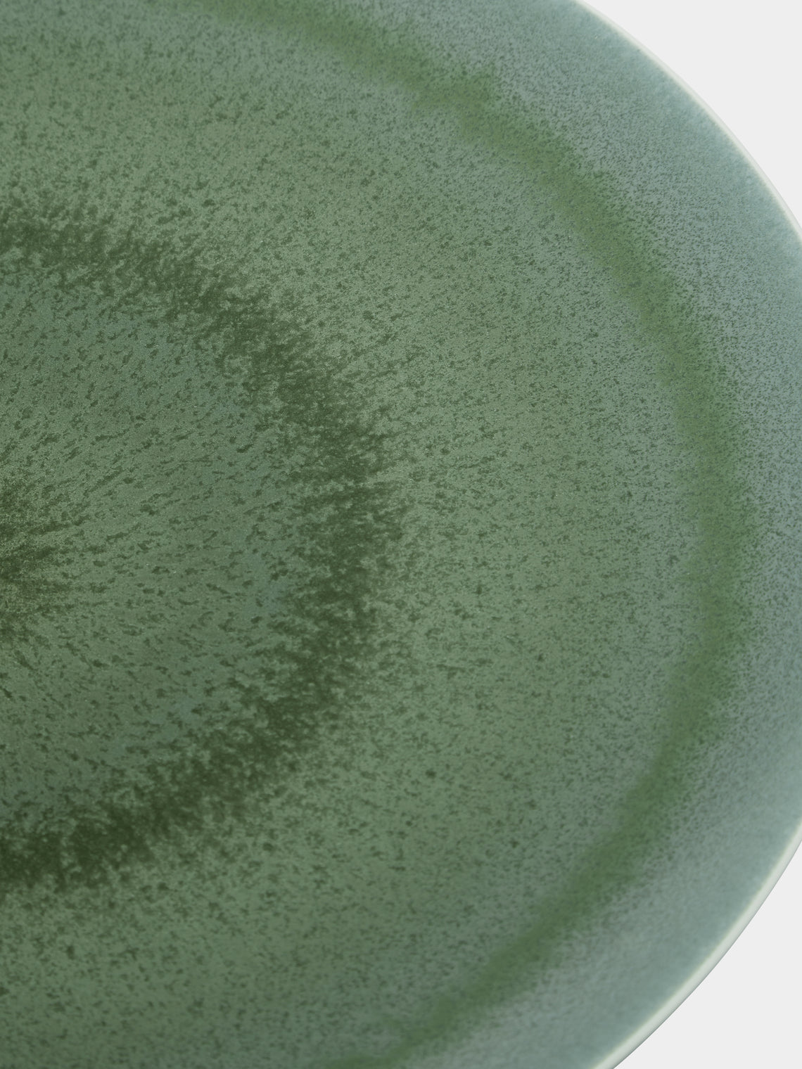 Jaune de Chrome - Todra Porcelain Charger Plate -  - ABASK