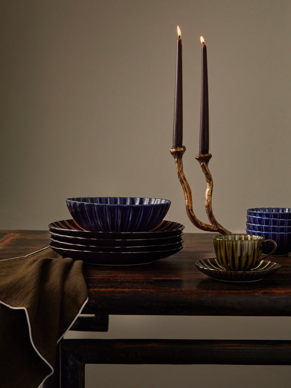 Kaneko Kohyo - Giyaman Urushi Ceramic Serving Bowl -  - ABASK