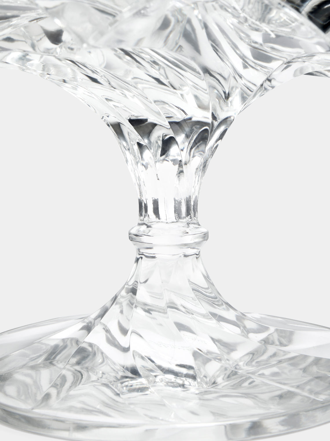 Antique and Vintage - 1960s Lalique Crystal Candelabra -  - ABASK