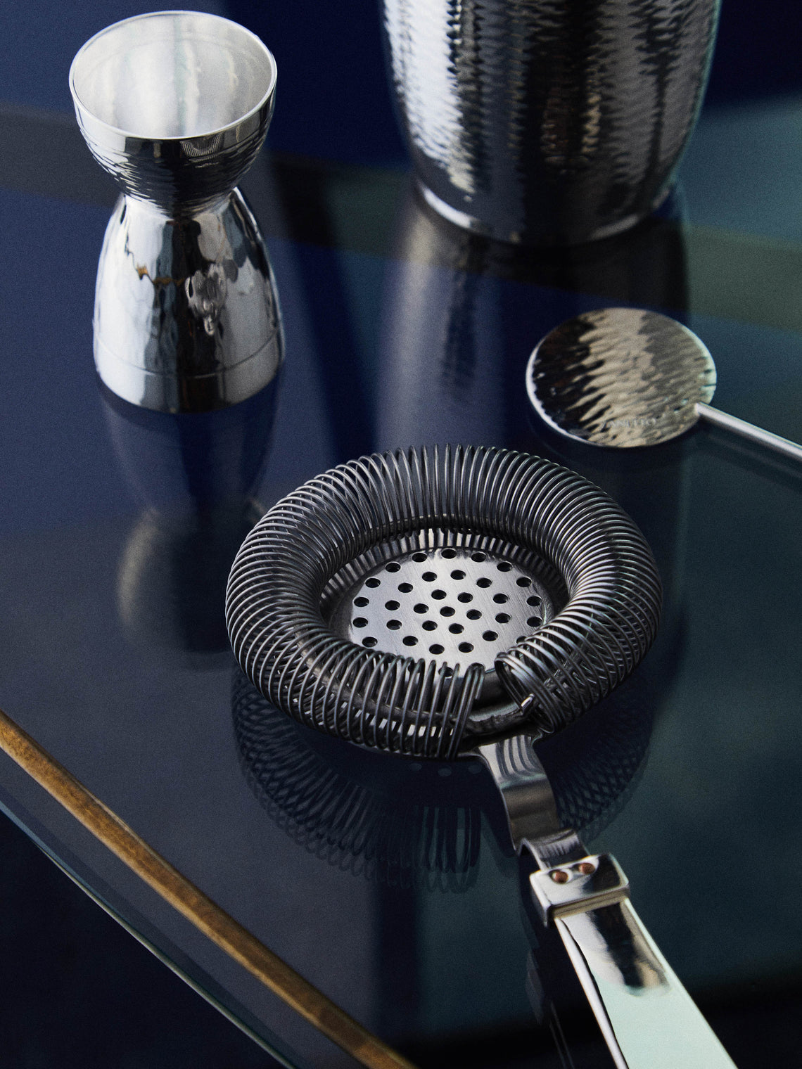 Zanetto - Acqua Silver-Plated Cocktail Strainer -  - ABASK