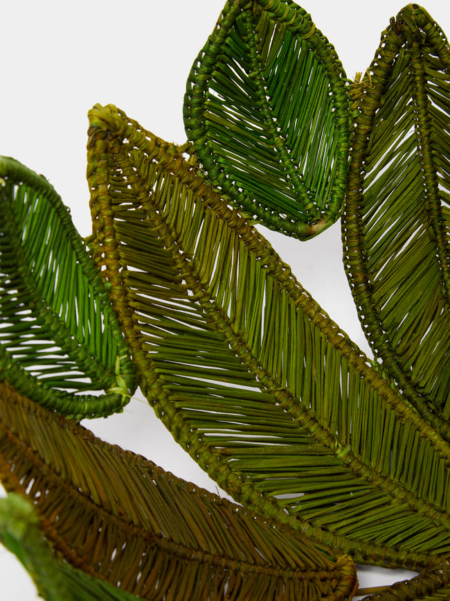 Artesanías del Atlántico - Handwoven Stromanthe Palm Large Centrepiece -  - ABASK
