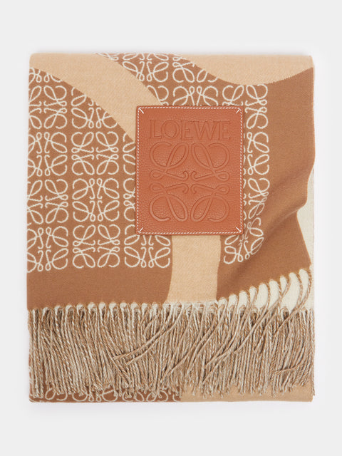 Loewe Home - Anagram Wool Blanket -  - ABASK - 