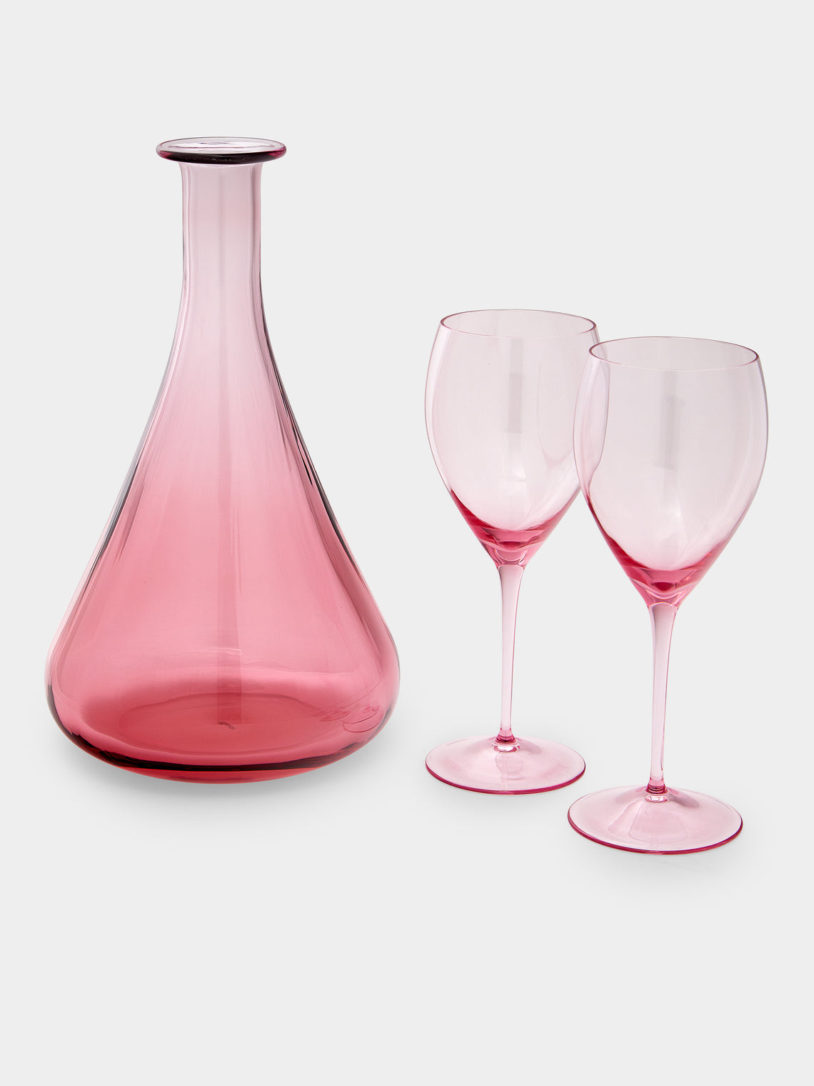 Moser - Optic Hand-Blown Crystal Wine Carafe -  - ABASK