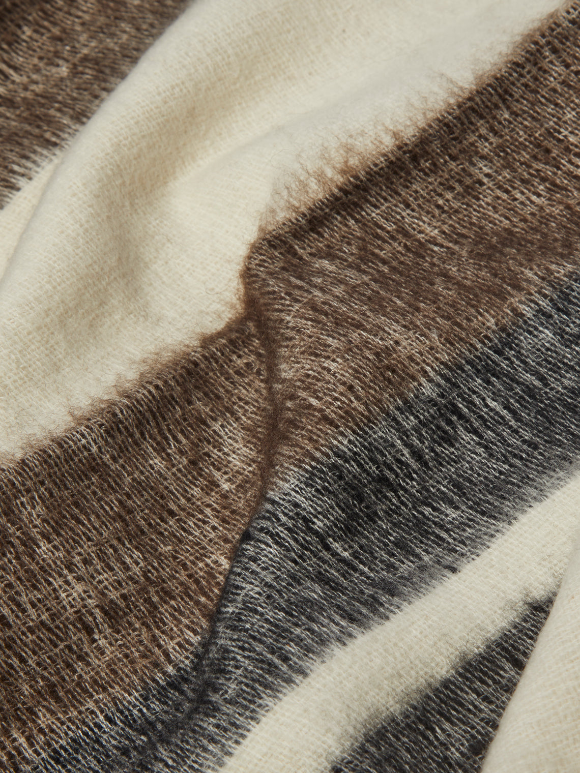 Denis Colomb - Dolpo Striped Nomad Cashmere Blanket -  - ABASK