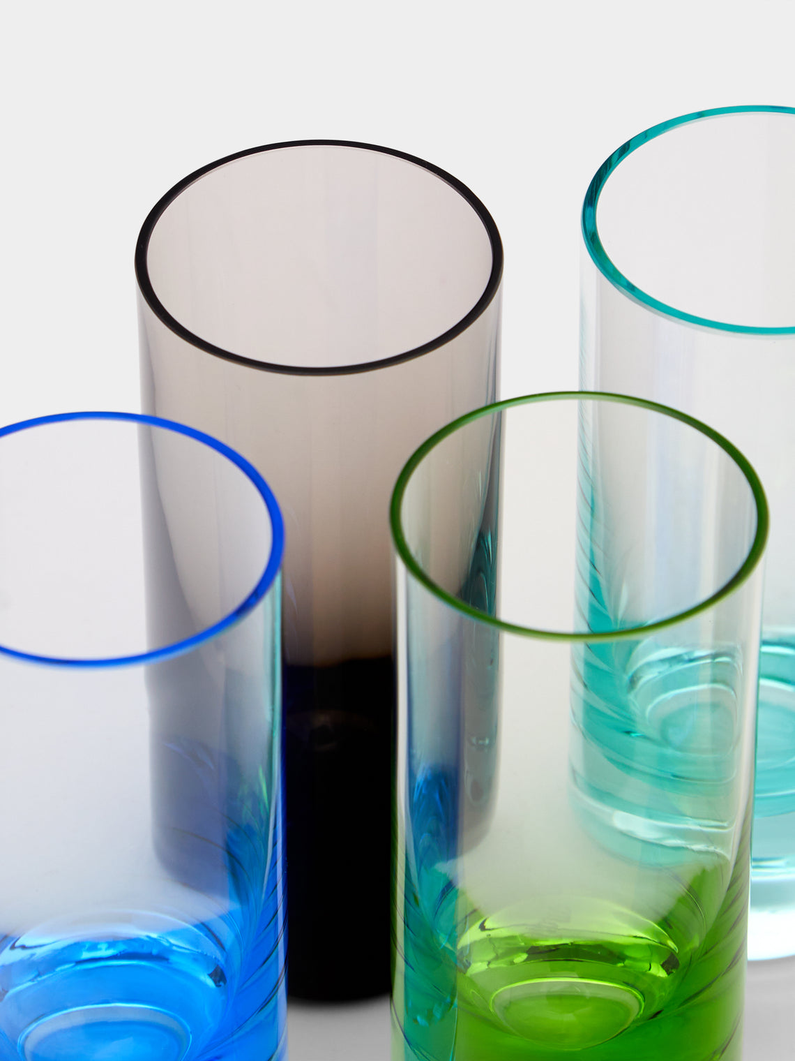 Moser - Hand-Blown Crystal Coloured Shot Glasses (Set of 4) -  - ABASK