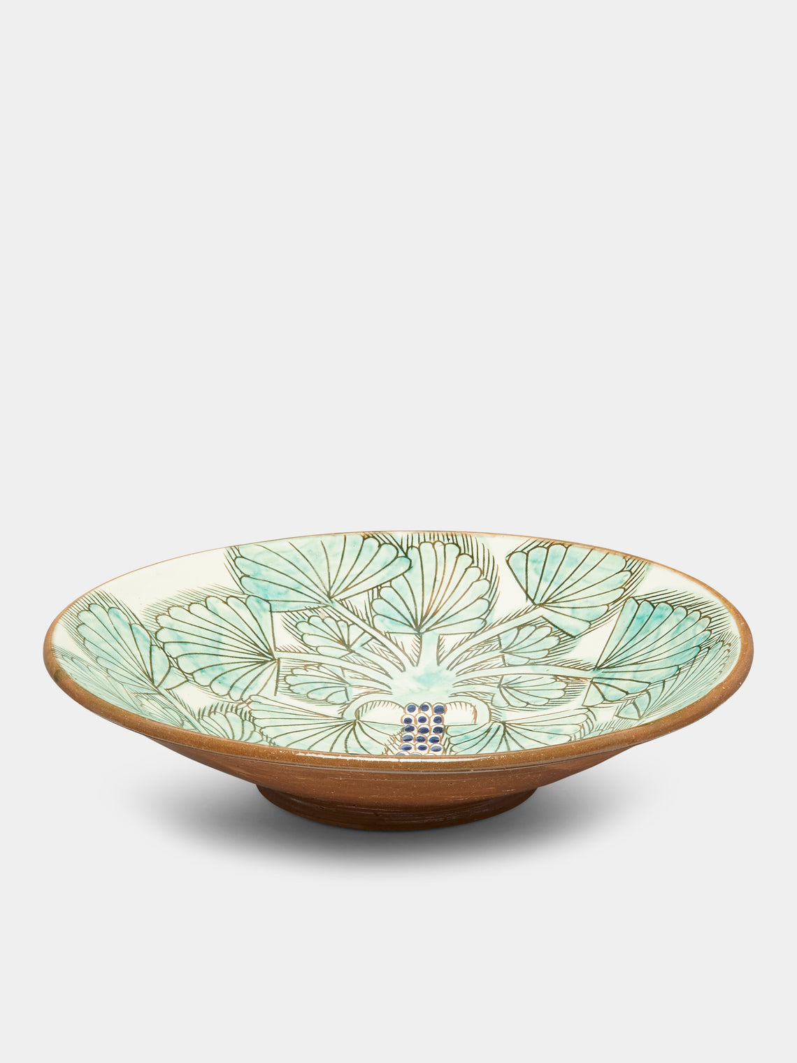 Anut - Nakhla Palms Hand-Painted Ceramic Serving Bowl -  - ABASK - 