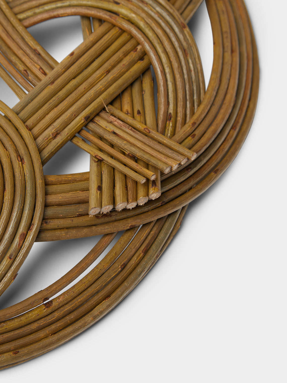 Rachel Bower - Handwoven Willow Large Celtic Knot Tray -  - ABASK
