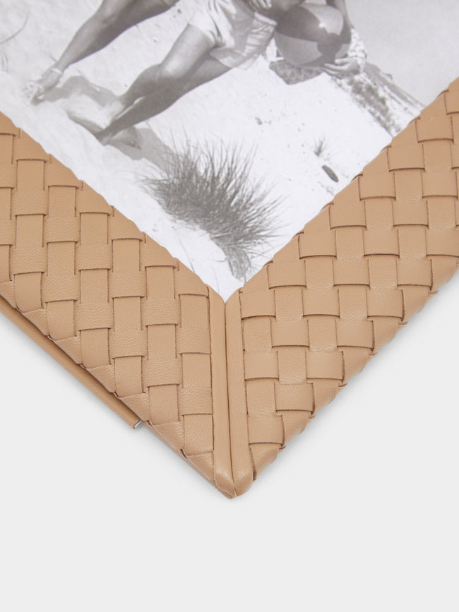 Riviere - Woven Leather Photo Frame -  - ABASK
