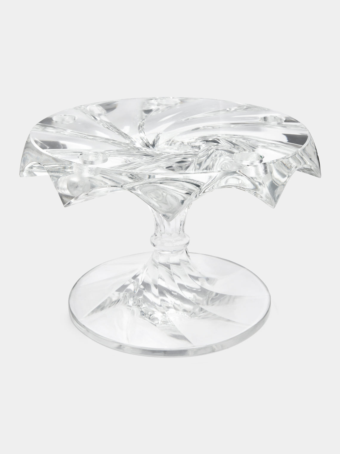 Antique and Vintage - 1960s Lalique Crystal Candelabra -  - ABASK - 