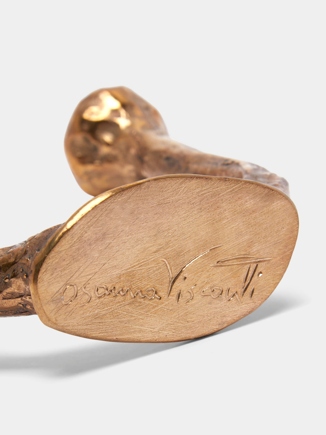 Osanna Visconti - Alga Hand-Cast Bronze Candle Holder -  - ABASK