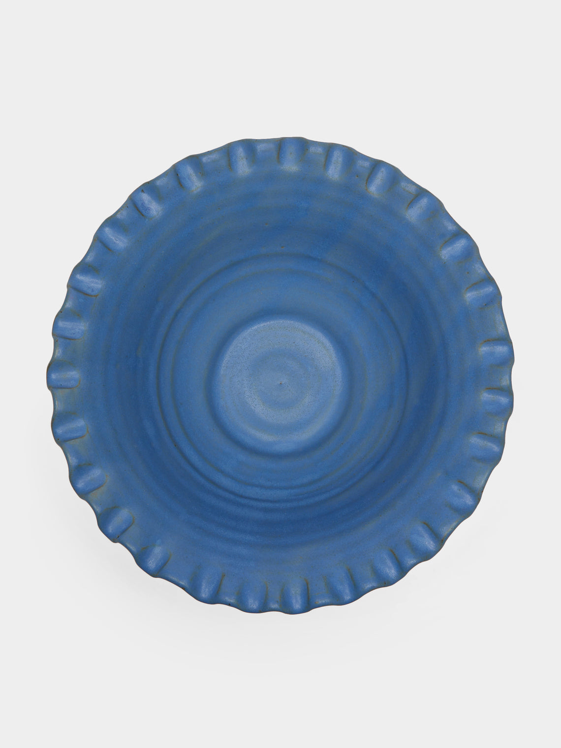 Perla Valtierra - Hand-Glazed Ceramic Large Serving Bowl -  - ABASK