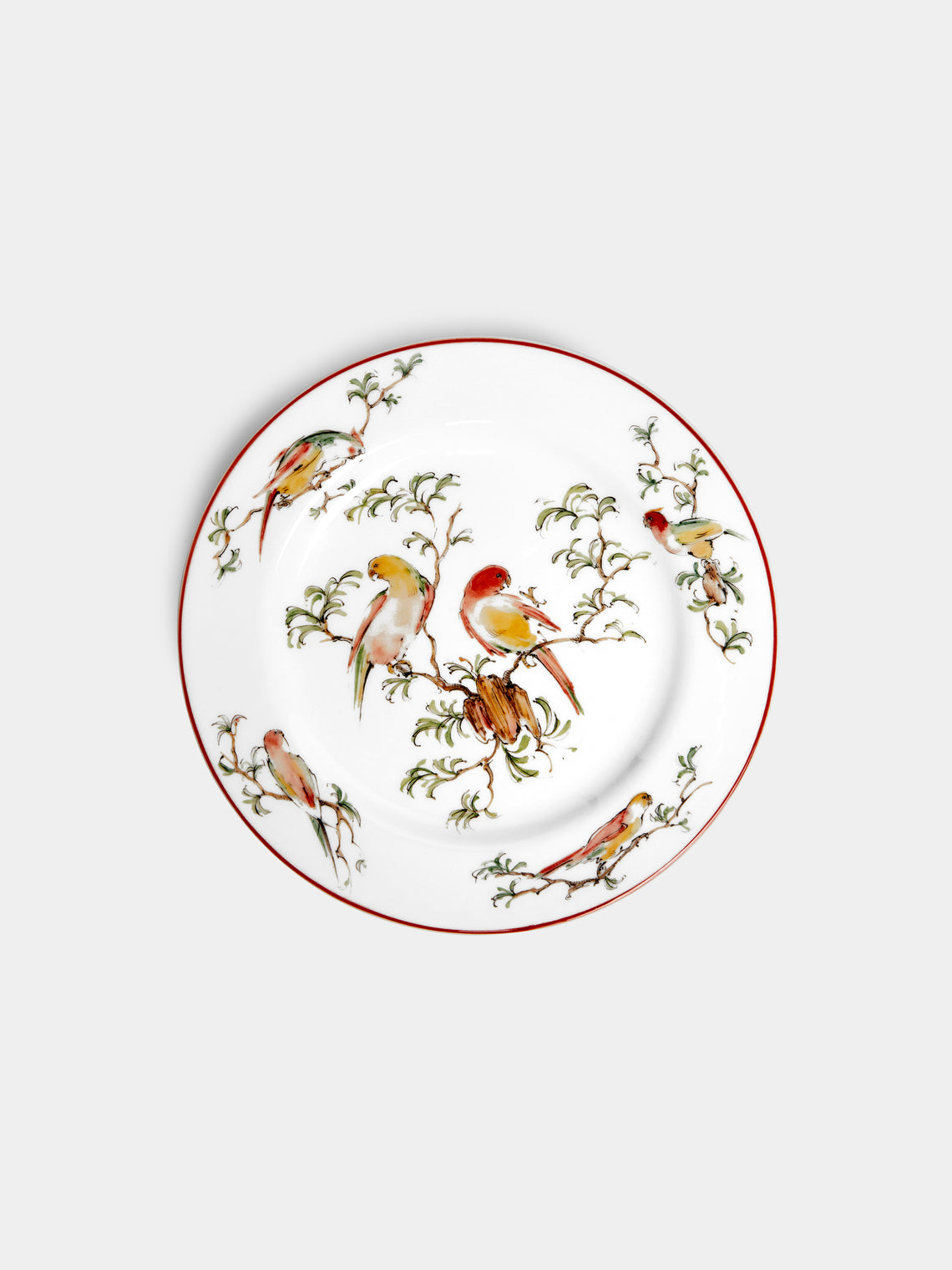 Laboratorio Paravicini - Pappagallini Ceramic Dessert Plates (Set of 4) -  - ABASK - 