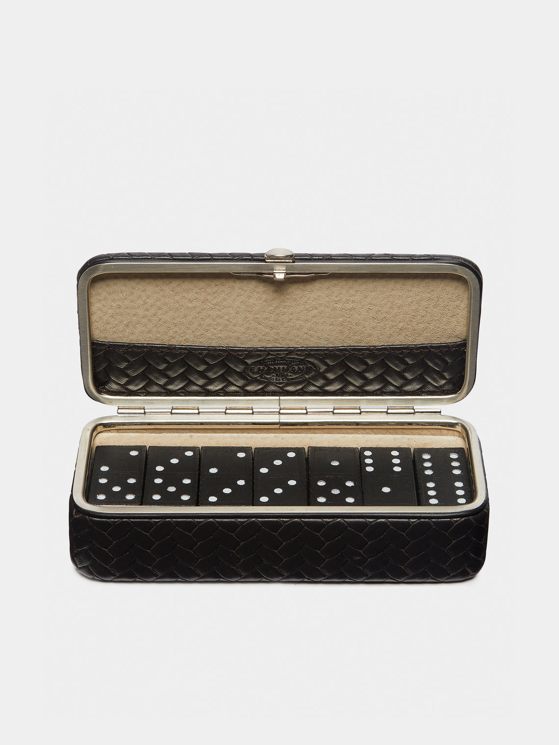F. Hammann - Leather Dominoes Set -  - ABASK - 