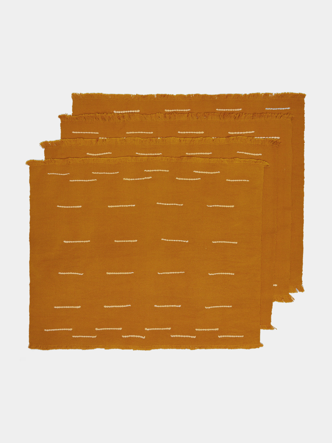 Revolution of Forms - Chiapas Handwoven Cotton Placemats (Set of 4) -  - ABASK