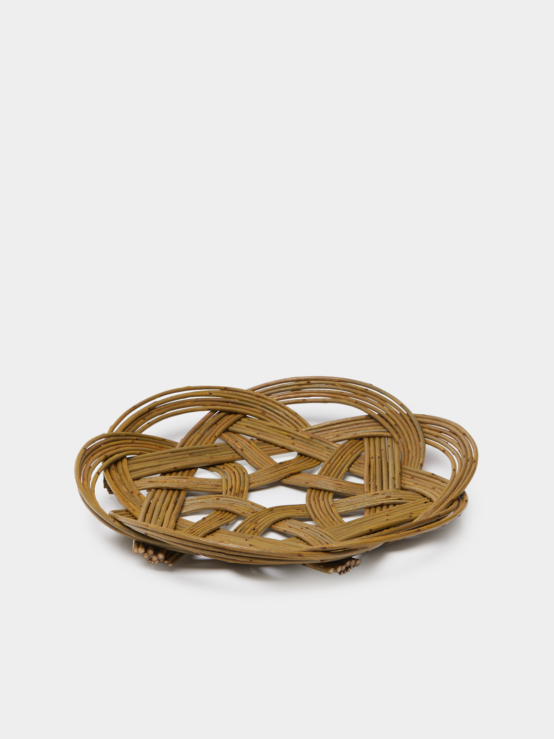 Rachel Bower - Handwoven Willow Medium Celtic Knot Tray -  - ABASK