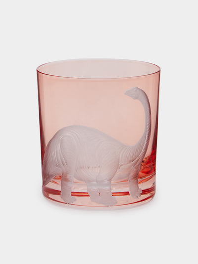 Artel - Brontosaurus Hand-Engraved Crystal Glass -  - ABASK - 