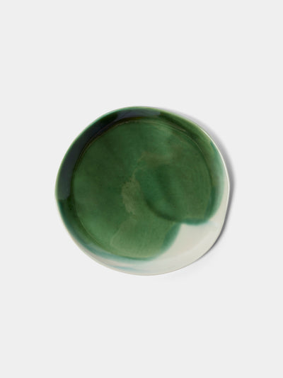 Pottery & Poetry - Hand-Glazed Porcelain Side Plates (Set of 4) -  - ABASK - 