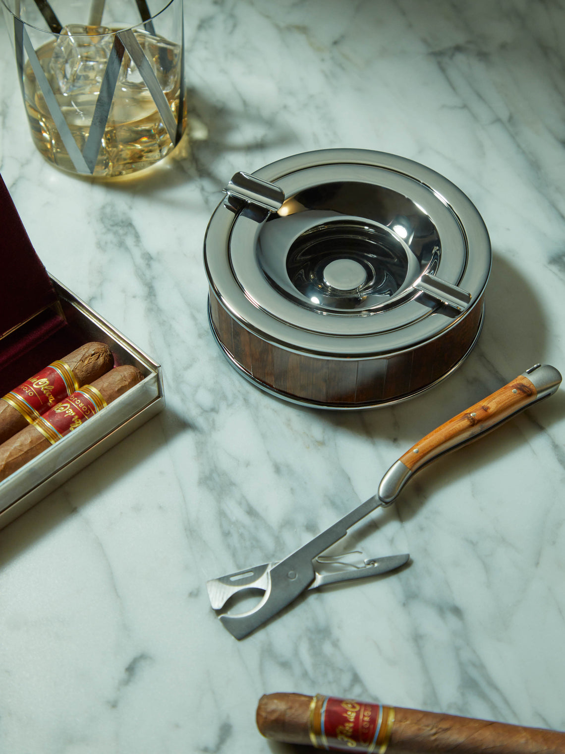 Lorenzi Milano - Ebony Ashtray -  - ABASK