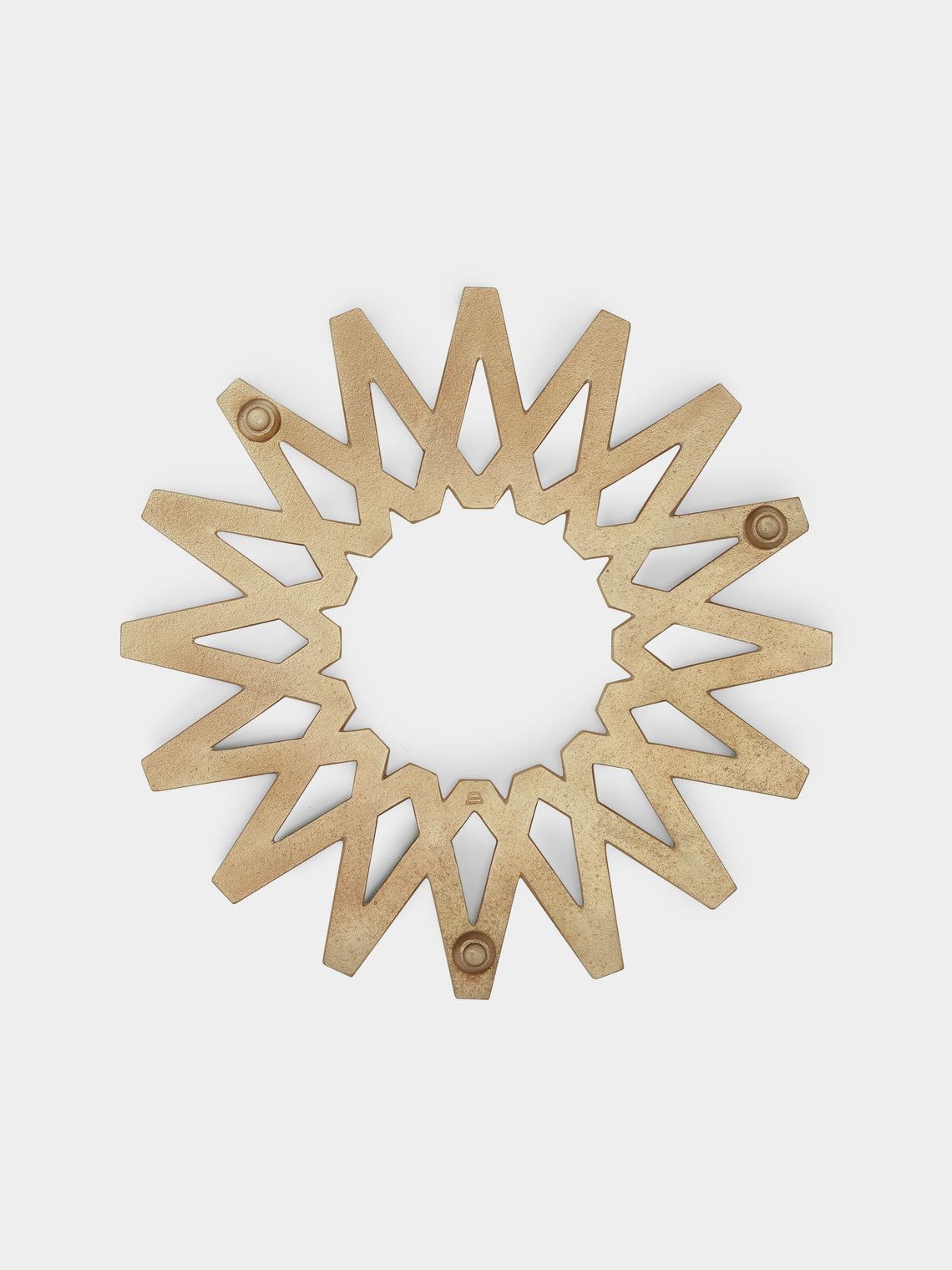 Futagami - Sun Brass Trivet -  - ABASK