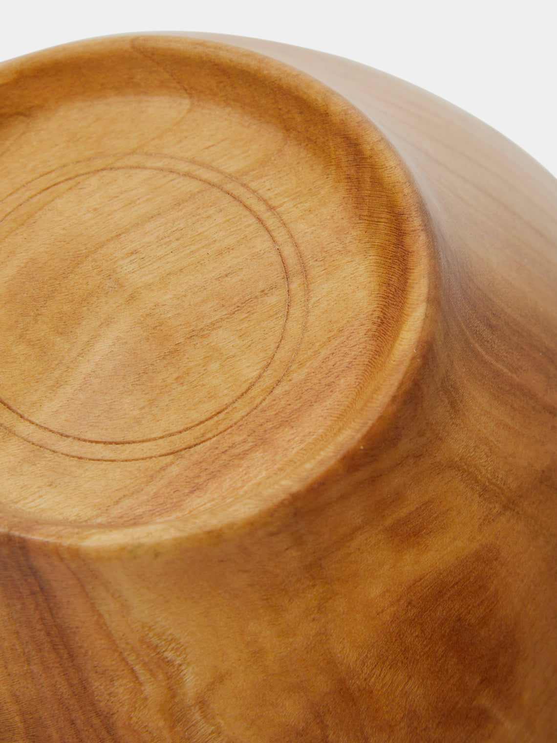 Antonis Cardew - Hand-Turned Oak Medium Bowl - Brown - ABASK