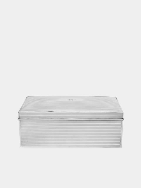 Antique and Vintage - 1960s Sterling Silver Cigar Box -  - ABASK - 
