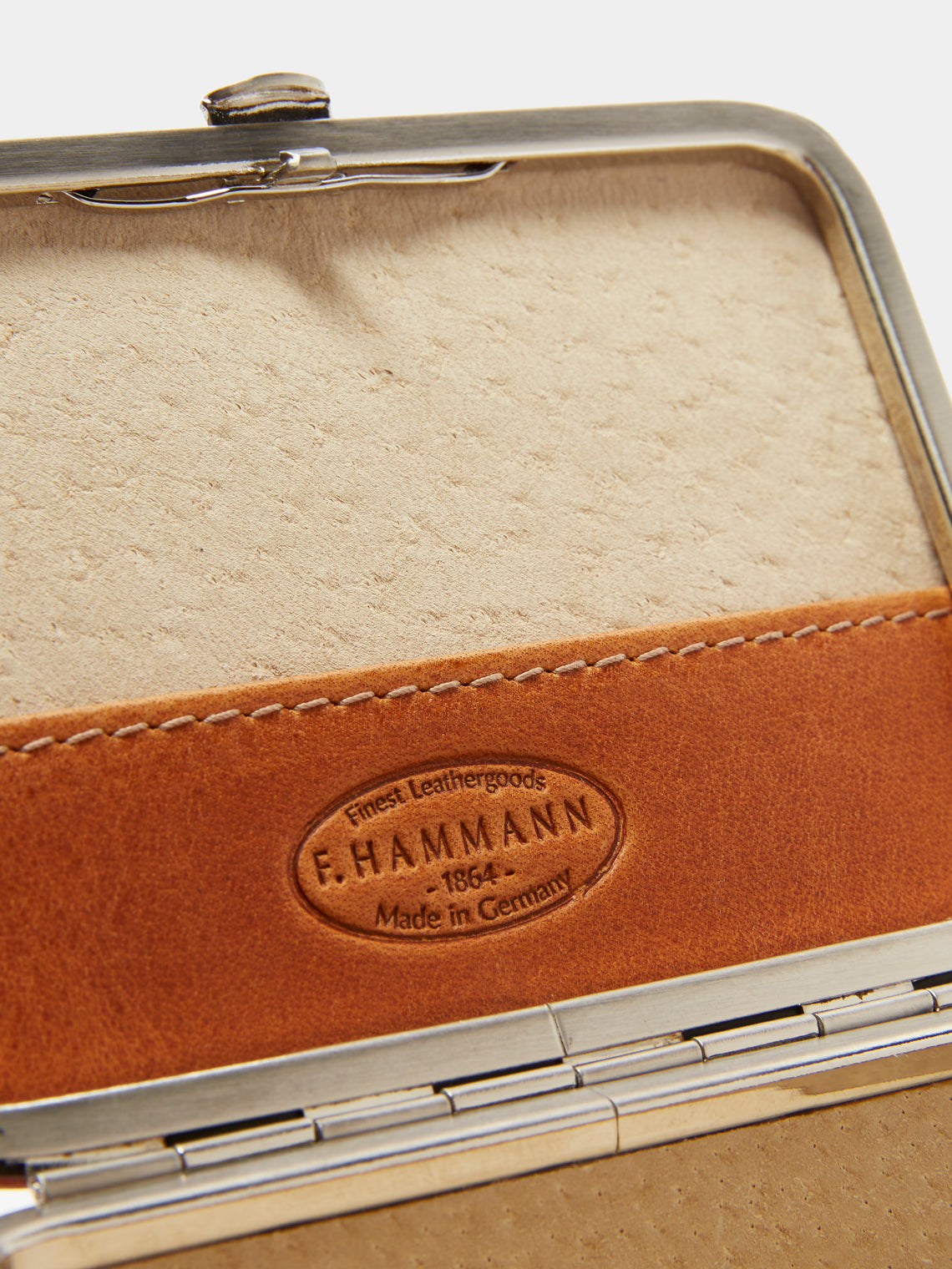 F. Hammann - Leather Playing Cards Set -  - ABASK