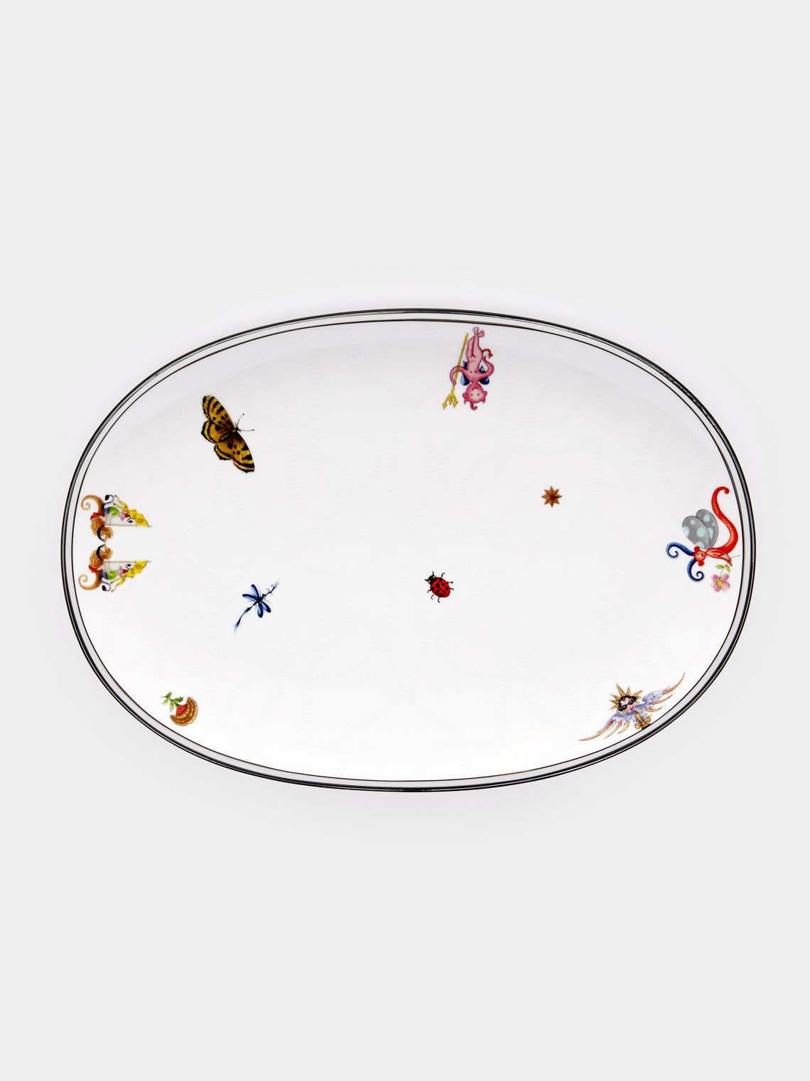 Ginori 1735 - Arcadia Porcelain Oval Platter -  - ABASK - 