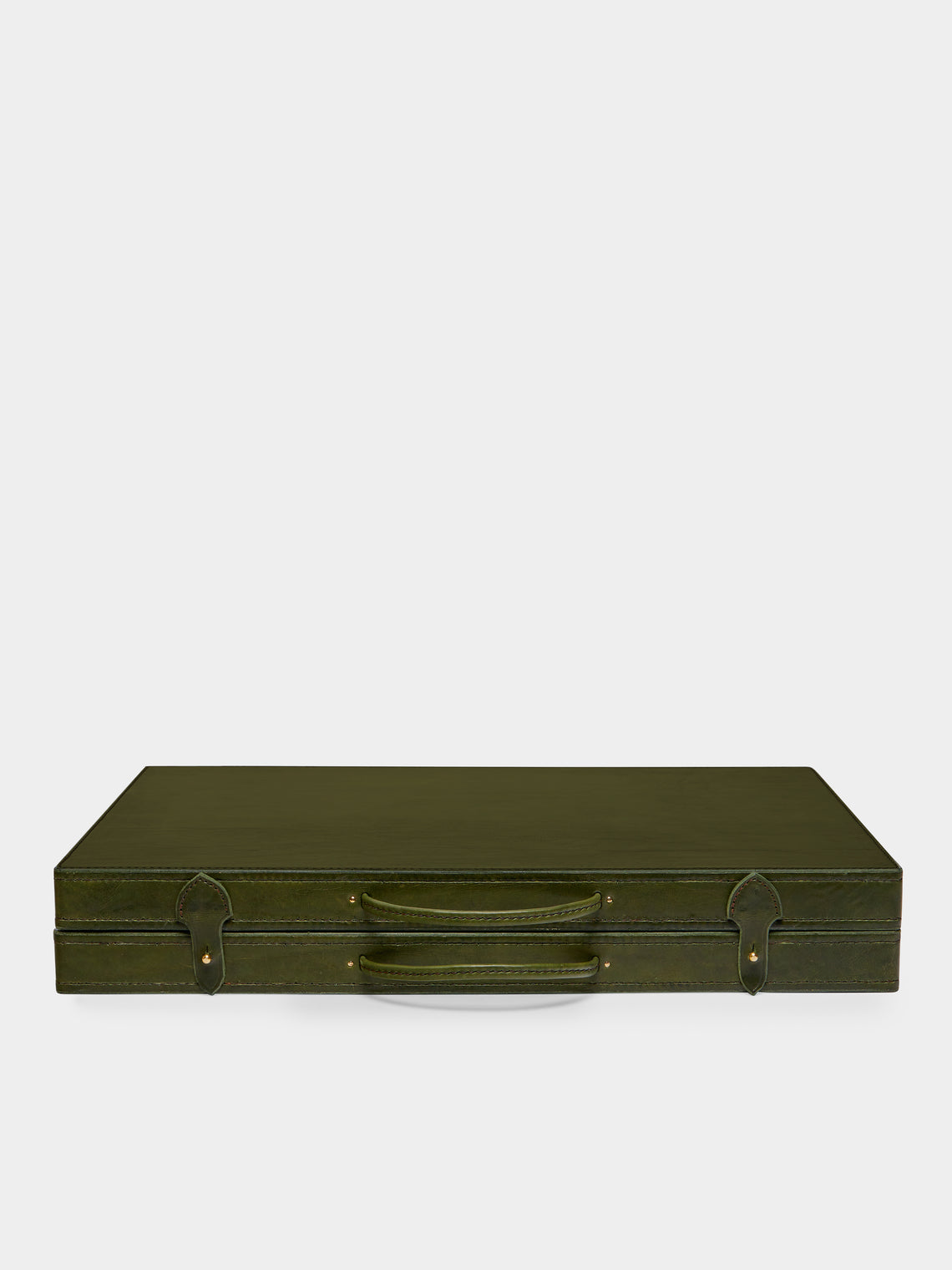 Nick Plant - Wood and Leather Backgammon Set -  - ABASK