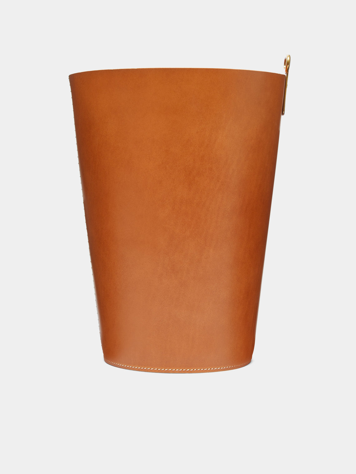 Otis Ingrams - Eyelet Leather Wastepaper Bin -  - ABASK