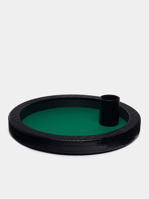 Renzo Romagnoli - Leather Dice Tray -  - ABASK - 