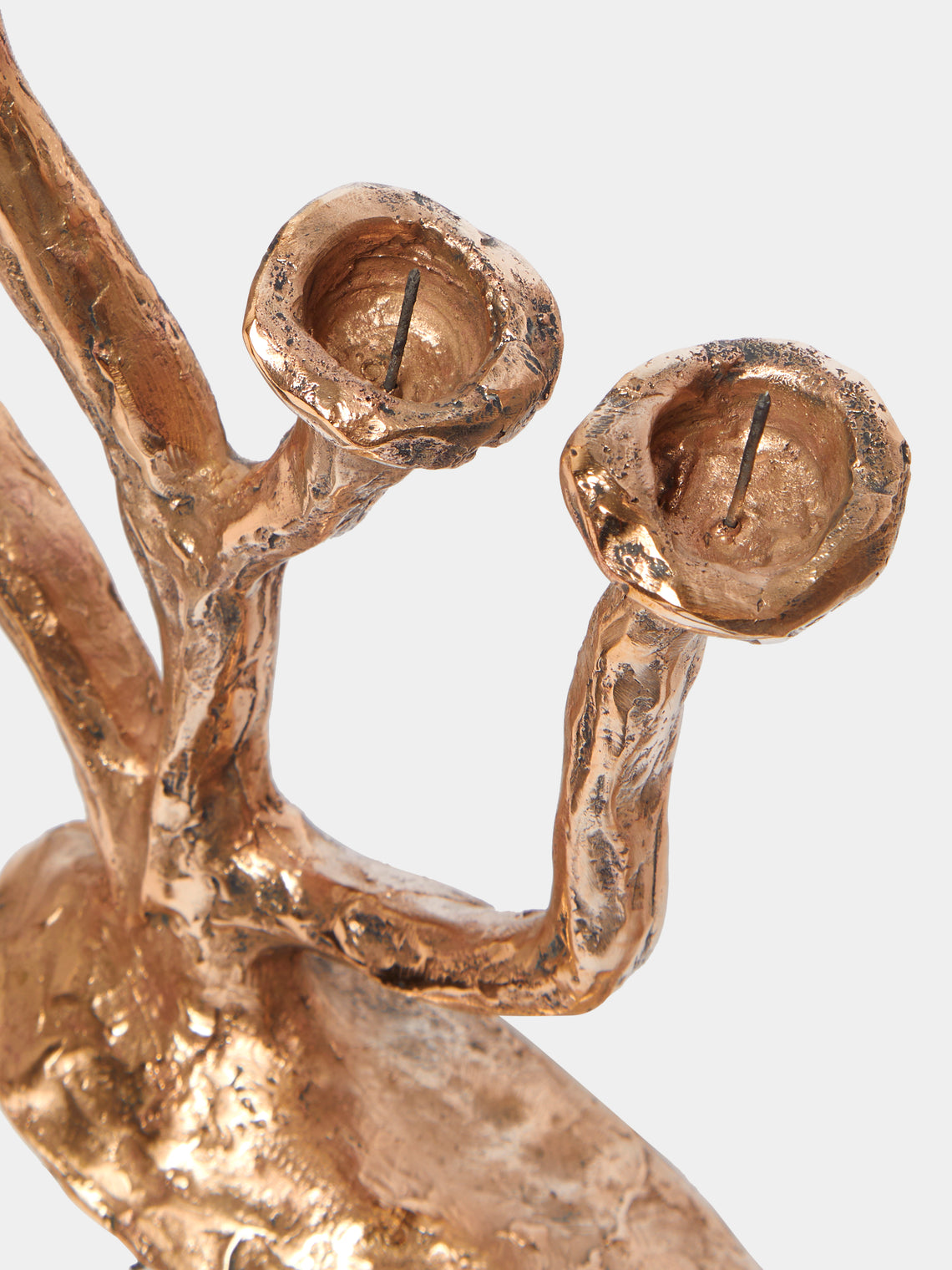 Osanna Visconti - Alga Hand-Cast Bronze Candle Holder -  - ABASK