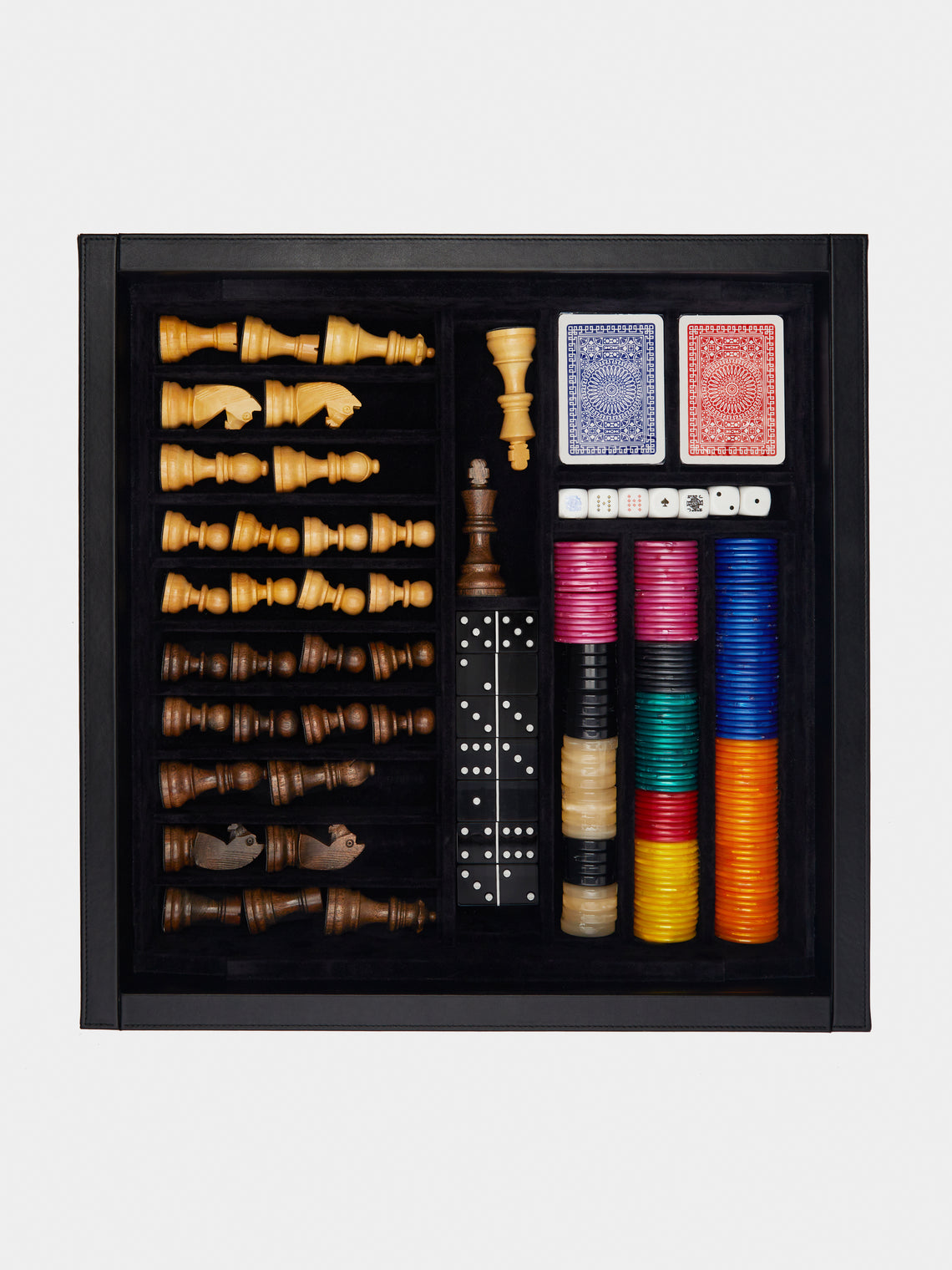 Renzo Romagnoli - Leather Chess and Poker Games Compendium -  - ABASK