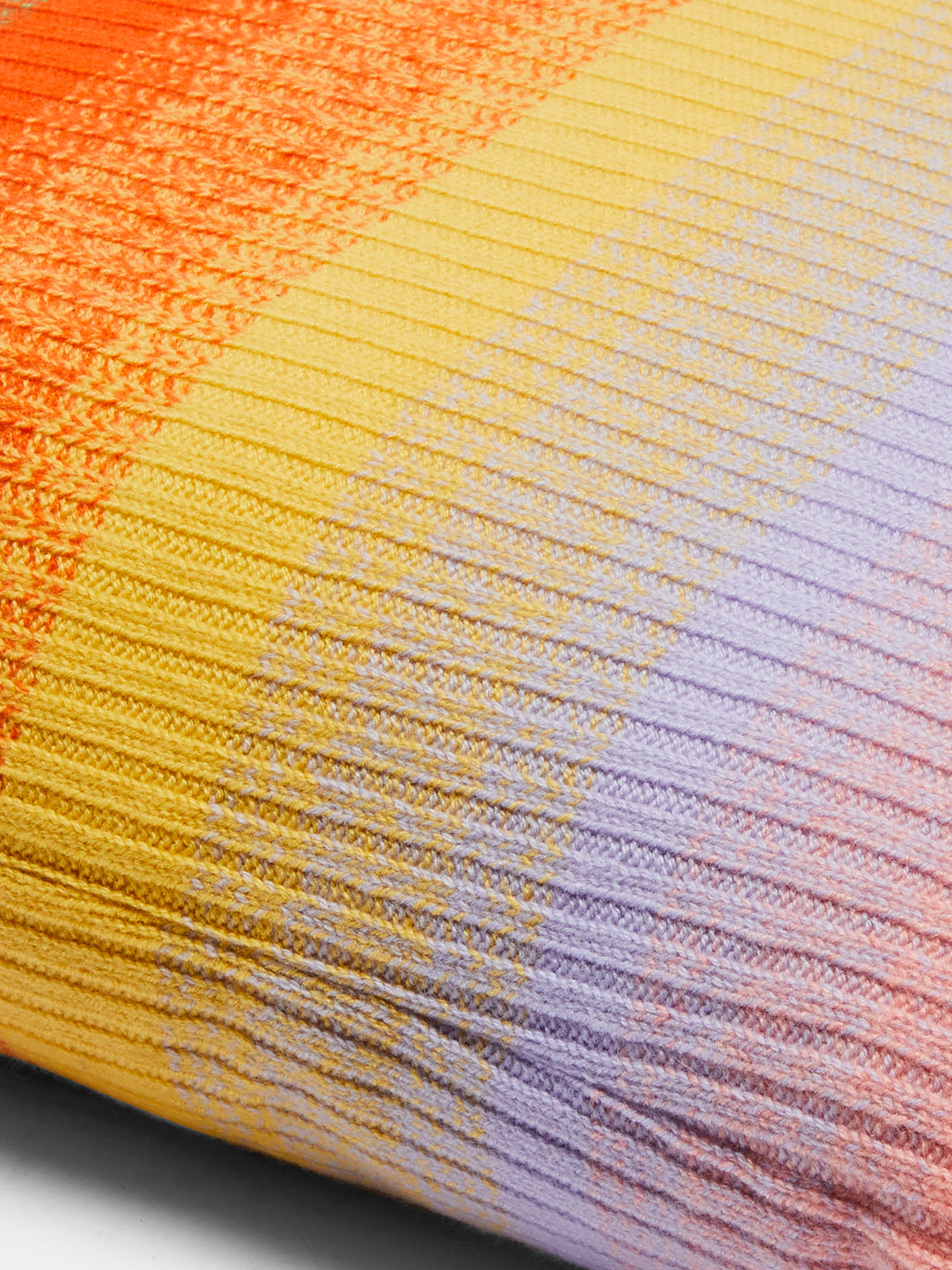 The Elder Statesman - Morph Cashmere Striped Pillow -  - ABASK