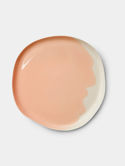 Pottery & Poetry - Hand-Glazed Porcelain Dinner Plates (Set of 4) -  - ABASK - 
