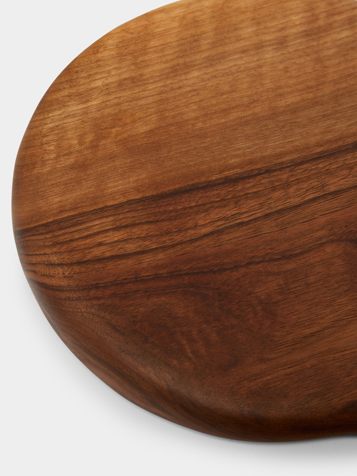 Lucas Castex - No. 4 Hand-Carved Oiled Walnut Serving Board -  - ABASK