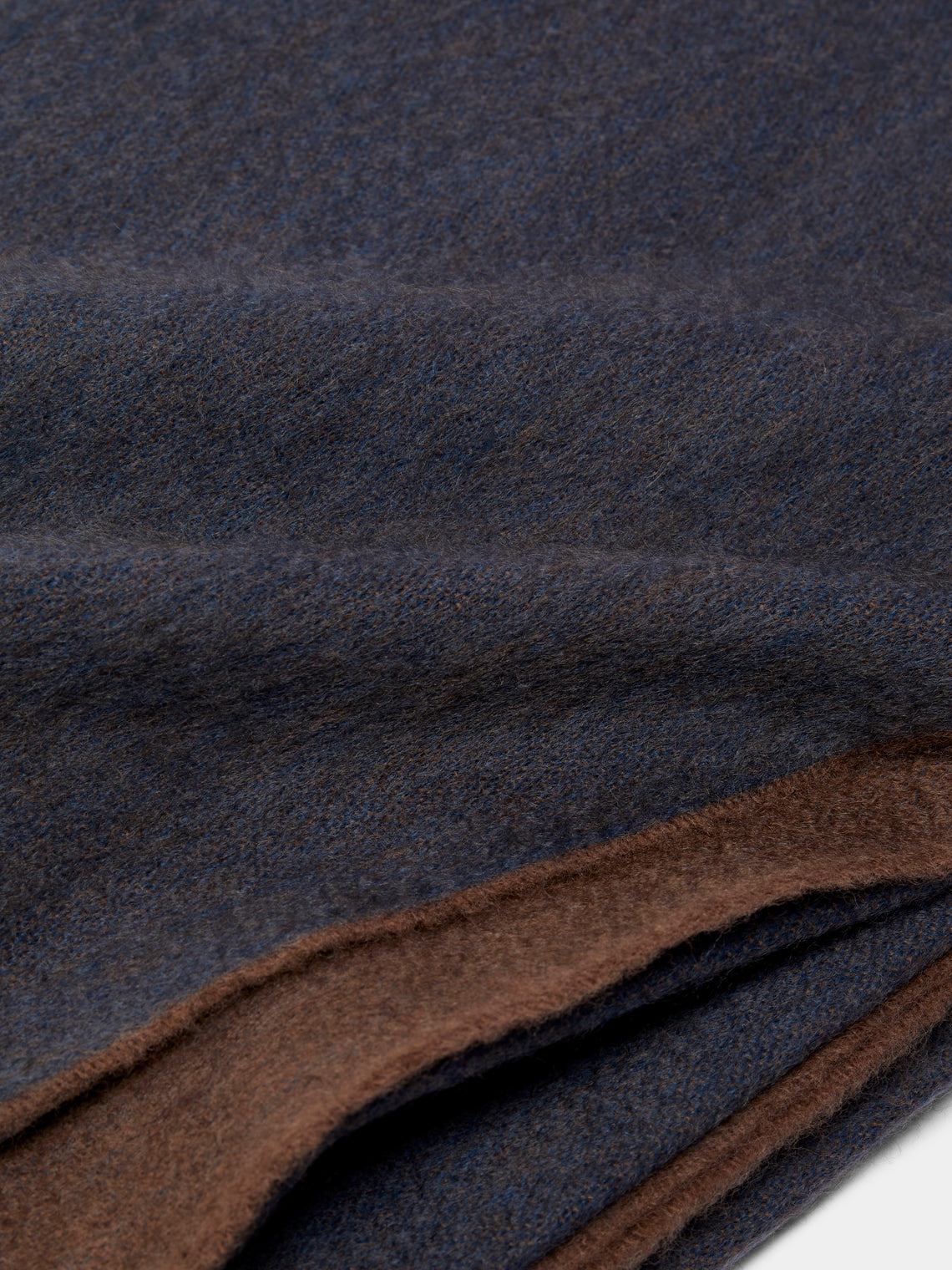Begg x Co - Arran Cashmere Reversible Blanket -  - ABASK