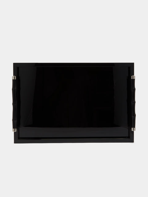 Riviere - Lacquered Leather Tray -  - ABASK - 