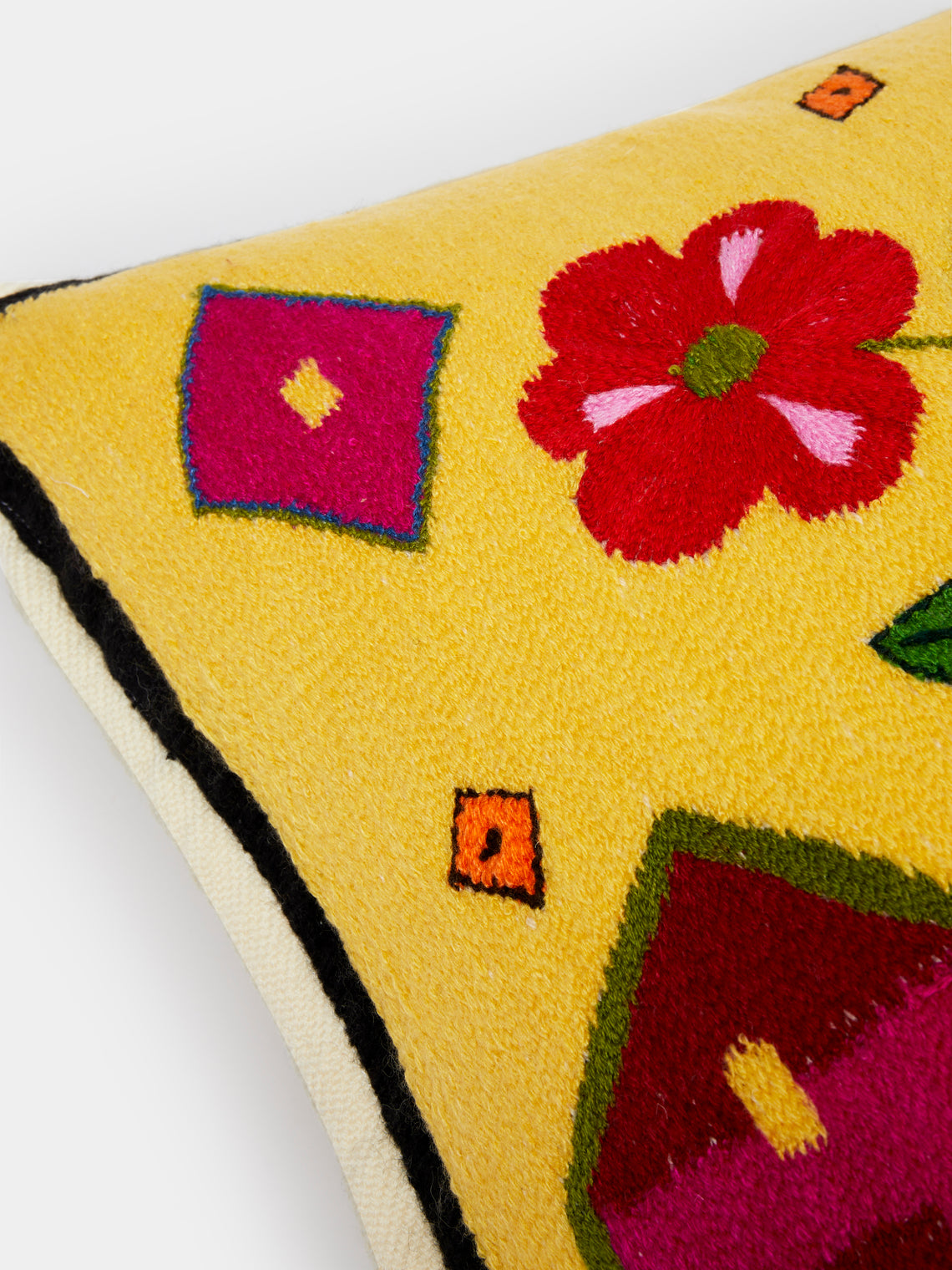 Saved NY - Basket Cashmere Pillow -  - ABASK