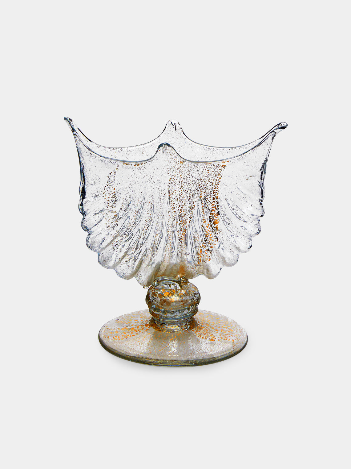 Antique and Vintage - 1950s Salviati & Co Murano Glass Compotes (Set of 2) -  - ABASK