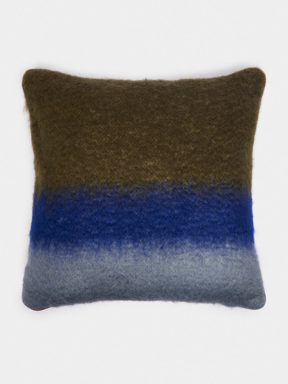 Loewe Home - Mohair Striped Cushion -  - ABASK