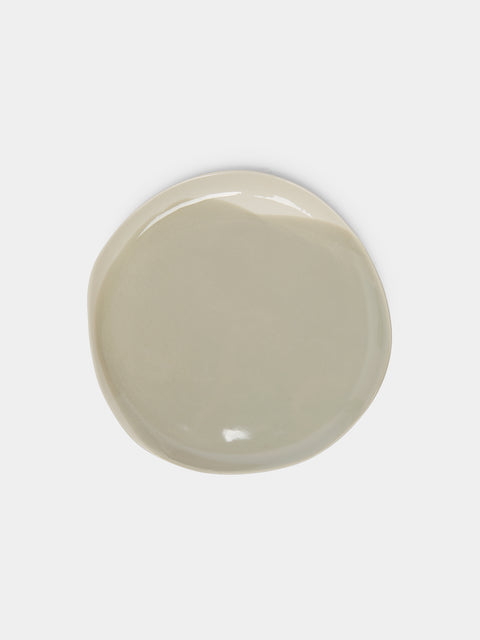 Pottery & Poetry - Hand-Glazed Porcelain Side Plates (Set of 4) -  - ABASK - 
