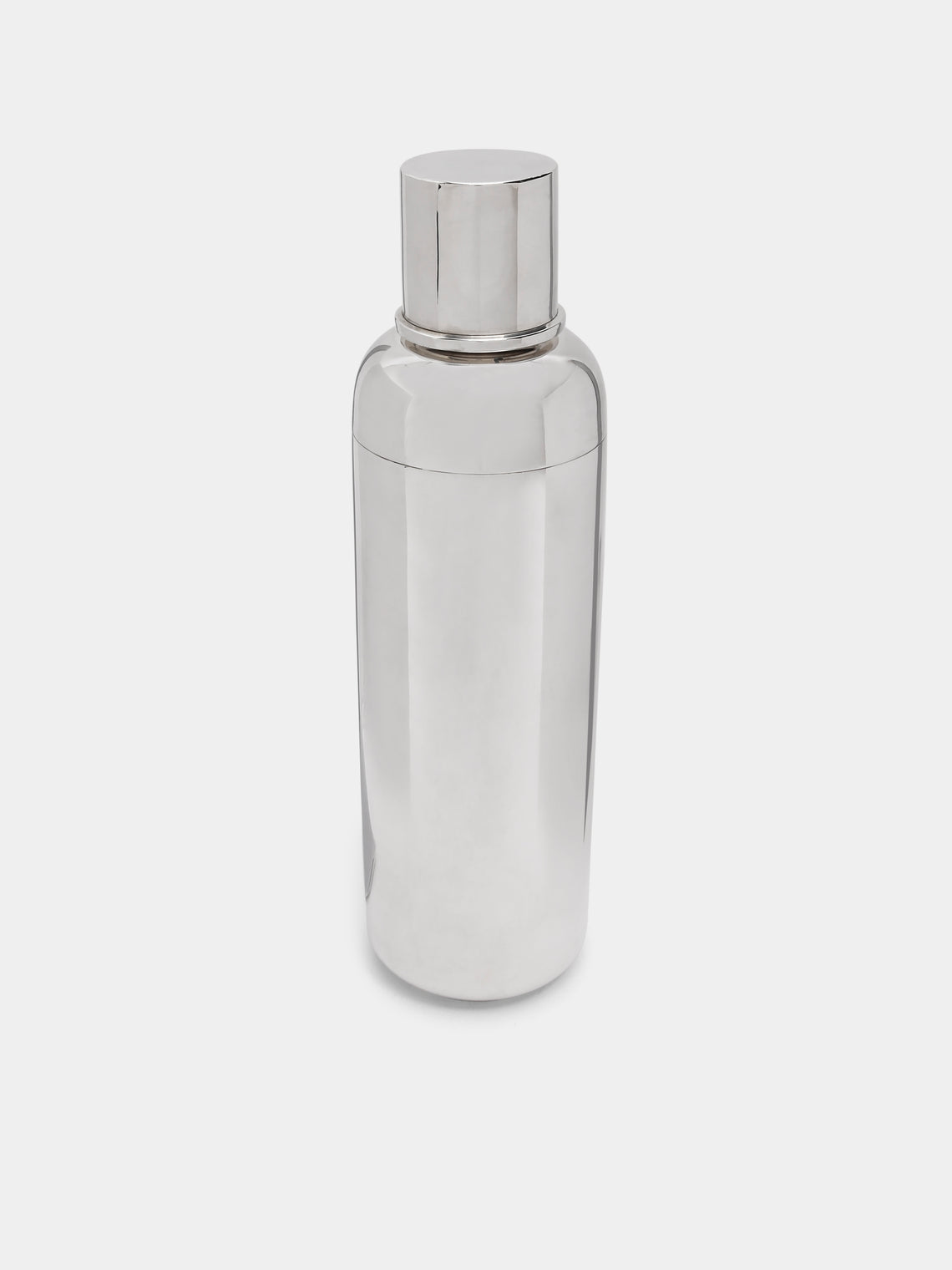 Antique and Vintage - Tall Cocktail Shaker - Silver - ABASK - 