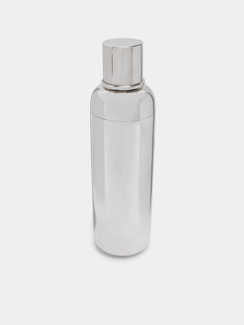 Antique and Vintage - Tall Cocktail Shaker - Silver - ABASK - 
