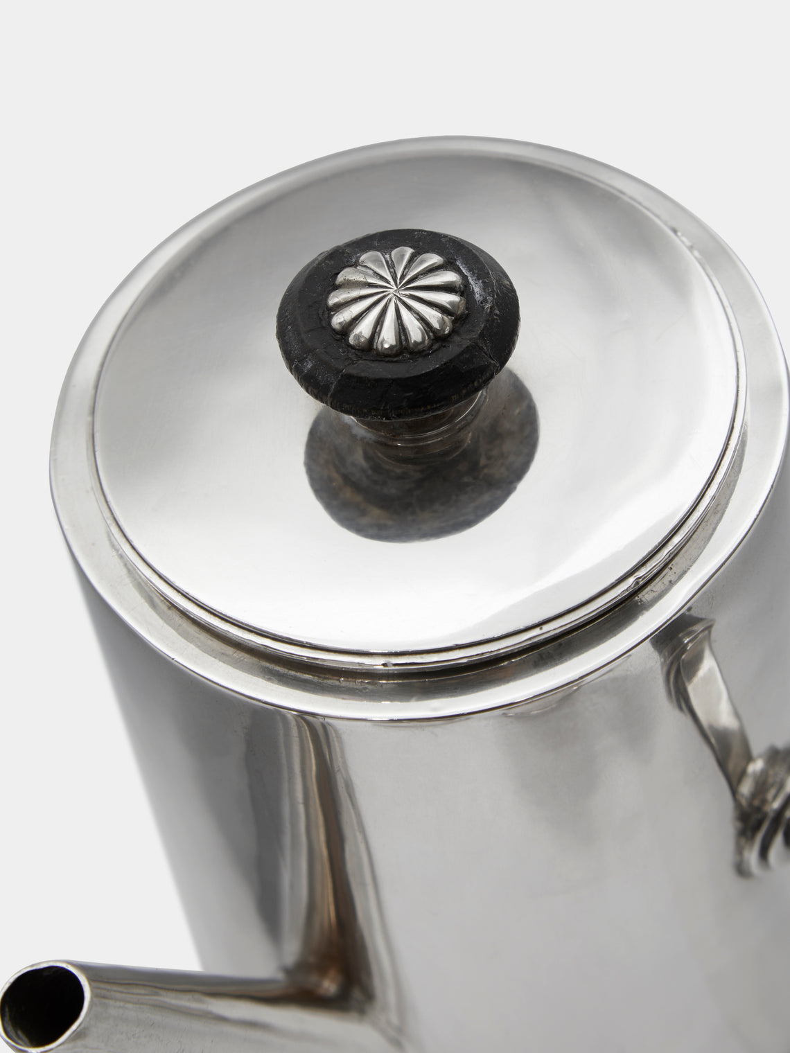 Antique and Vintage - 1980s Atelier Borgila Sterling Silver Mocca Service Set - Silver - ABASK