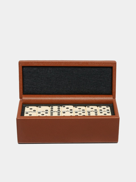 Geoffrey Parker - Leather Dominoes Box -  - ABASK - 